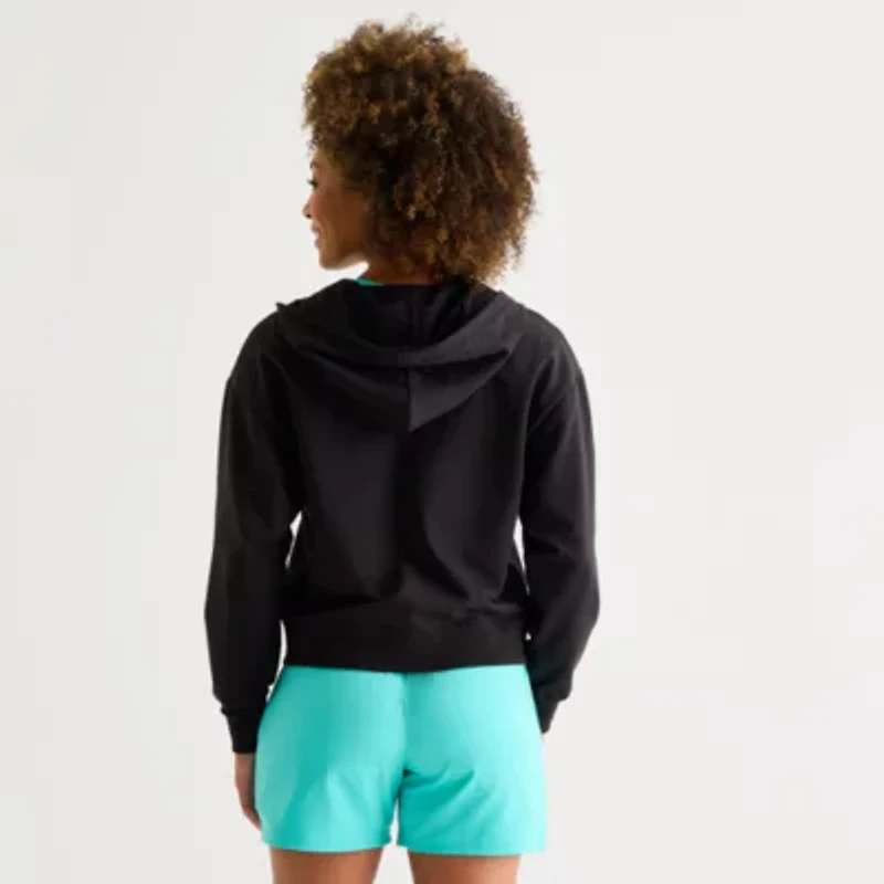 PUMA Womens Long Sleeve Active Full Zip Hoodie