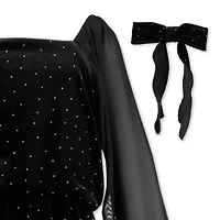 Speechless Big Kid Girls Square Neck Long Sleeve Jumpsuit