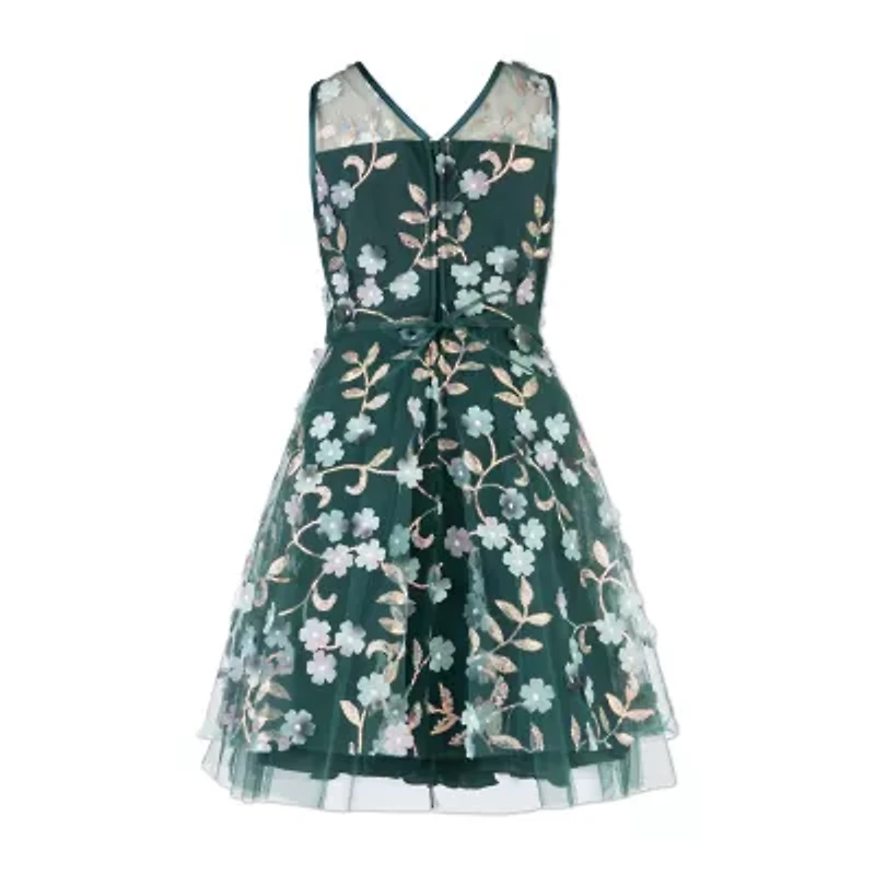 Speechless Big Kid Girls Sleeveless Fit + Flare Dress