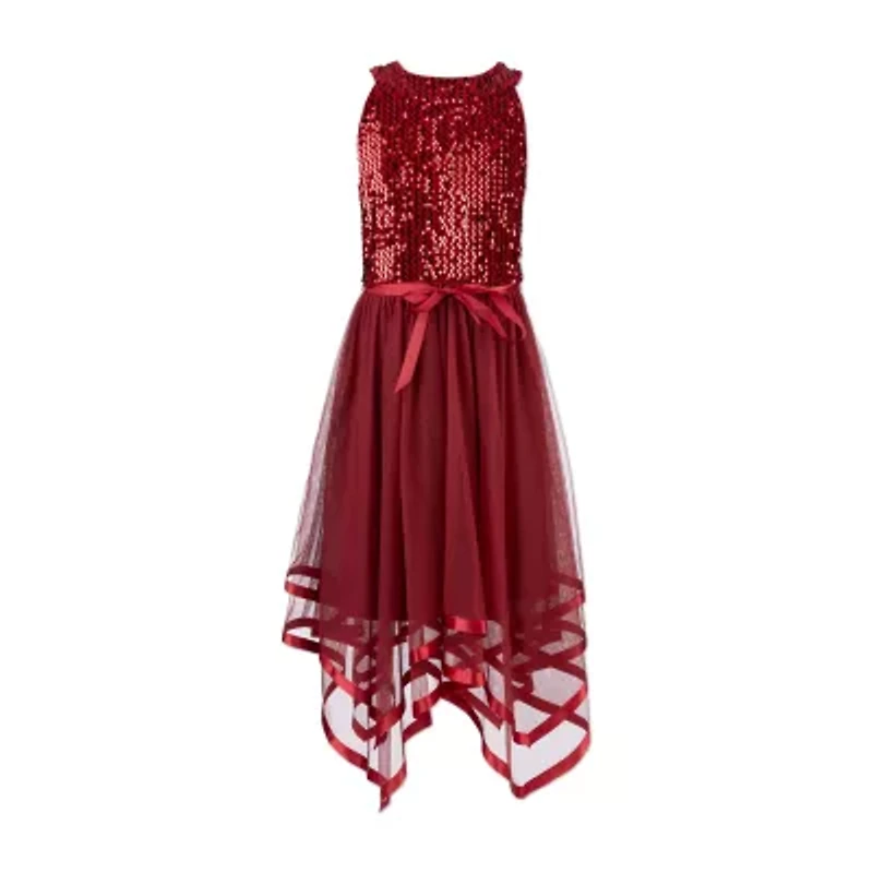 Speechless Big Kid Girls Sleeveless Fit + Flare Dress