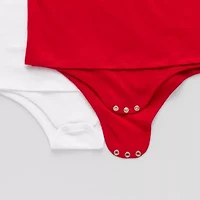 Thereabouts Little & Big Kid Girls Round Neck Long Sleeve Adaptive 2-pc. Bodysuit