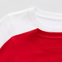 Thereabouts Little & Big Kid Girls Round Neck Long Sleeve Adaptive 2-pc. Bodysuit