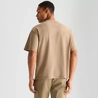 Arizona Mens Crew Neck Short Sleeve Relaxed Fit Graphic T-Shirt