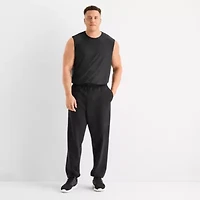 Xersion Quick Dry Cotton Fleece Mens Drawstring Waist Regular Fit Big and Tall Sweatpant