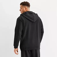 Xersion Quick Dr Cotton Fleece Mens Long Sleeve Zipper Active Big and Tall Hoodie
