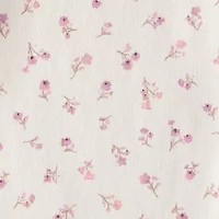 Carter's Baby Girls Round Neck Long Sleeve Rib 4-pc. Bodysuit