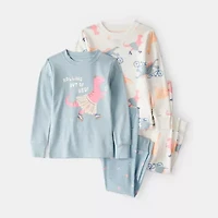 Carter's Baby Girls 4-pc. Pajama Set
