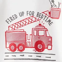 Carter's Baby Boys Rib Round Neck Long Sleeve 4-pc. Pajama Sets