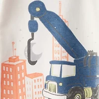 Carter's Baby Boys Rib Round Neck Long Sleeve 4-pc. Pajama Sets