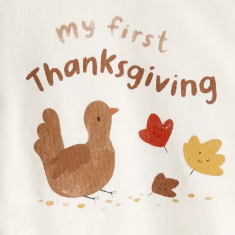 Carter's My First Thanksgiving Baby Unisex 2-pc. Pant Set