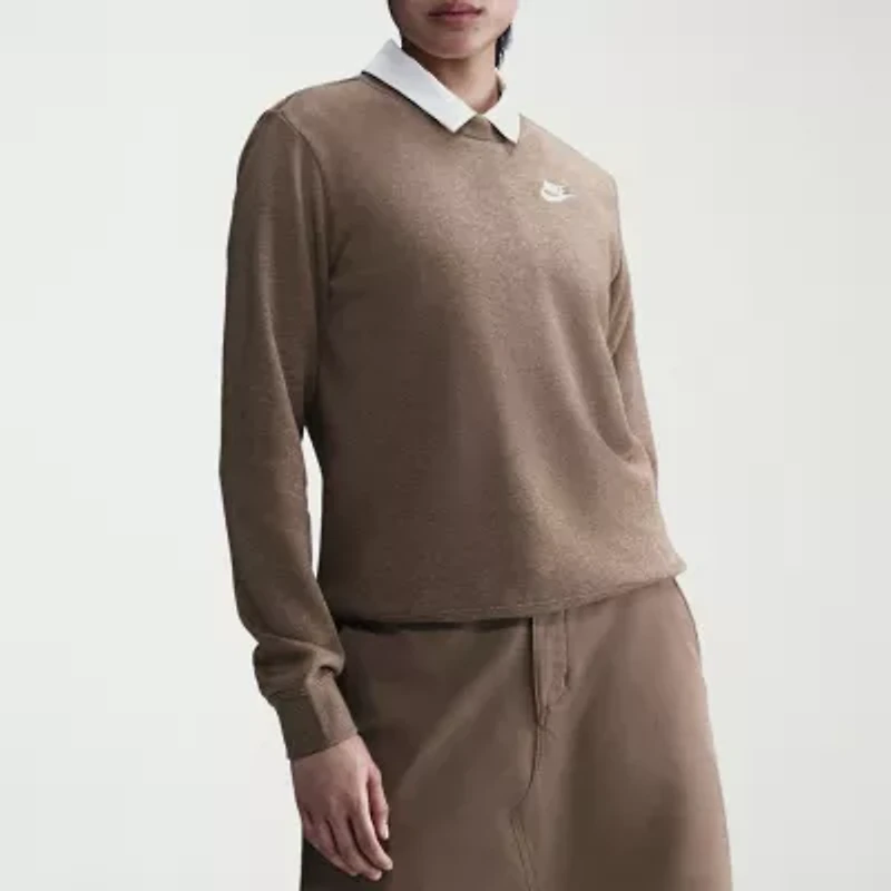 Nike Womens Crew Neck Long Sleeve Sweatshirt