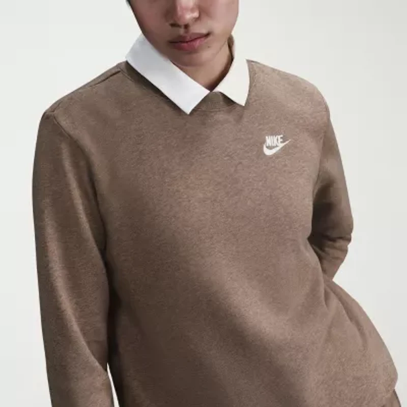 Nike Womens Crew Neck Long Sleeve Sweatshirt