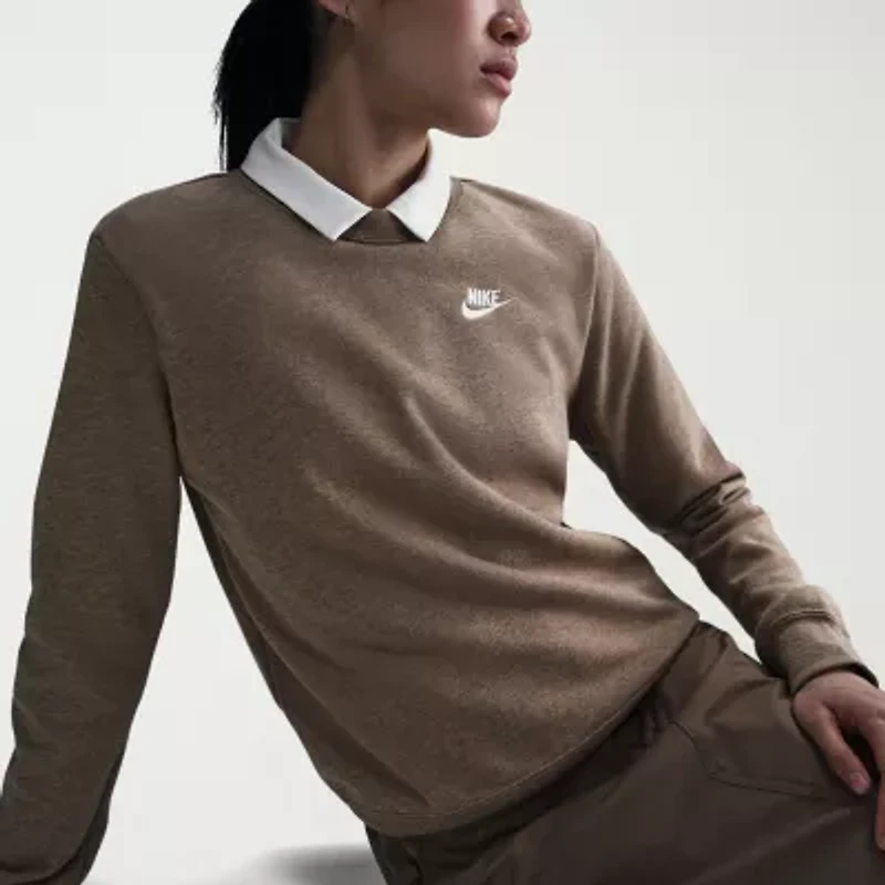 Nike Womens Crew Neck Long Sleeve Sweatshirt