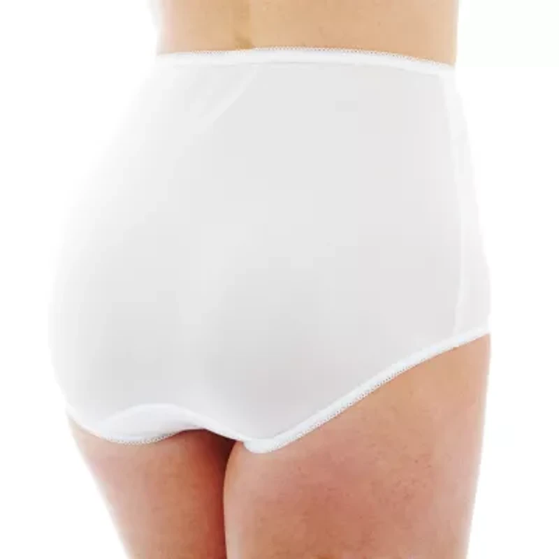 Underscore Nylon Womens 3 Pack Brief Panty 306455