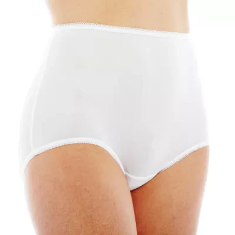 Underscore Nylon Womens 3 Pack Brief Panty 306455