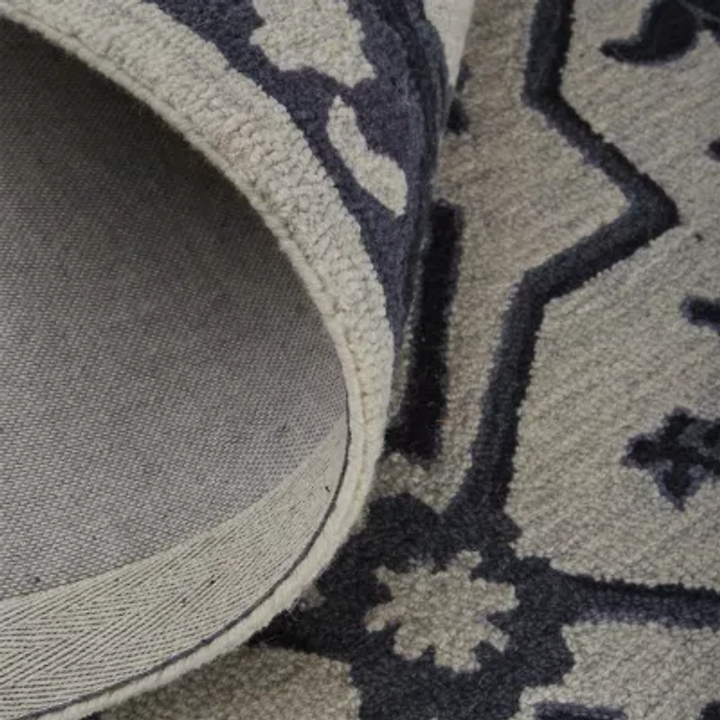 Weave And Wander Faris Floral Hand Tufted Indoor Rectangle Area Rugs