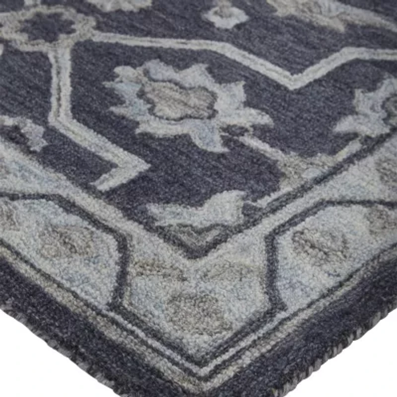 Weave And Wander Faris Floral Hand Tufted Indoor Rectangle Area Rugs