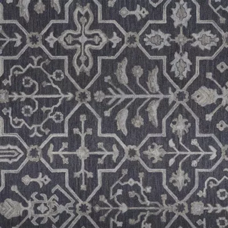 Weave And Wander Faris Floral Hand Tufted Indoor Rectangle Area Rugs