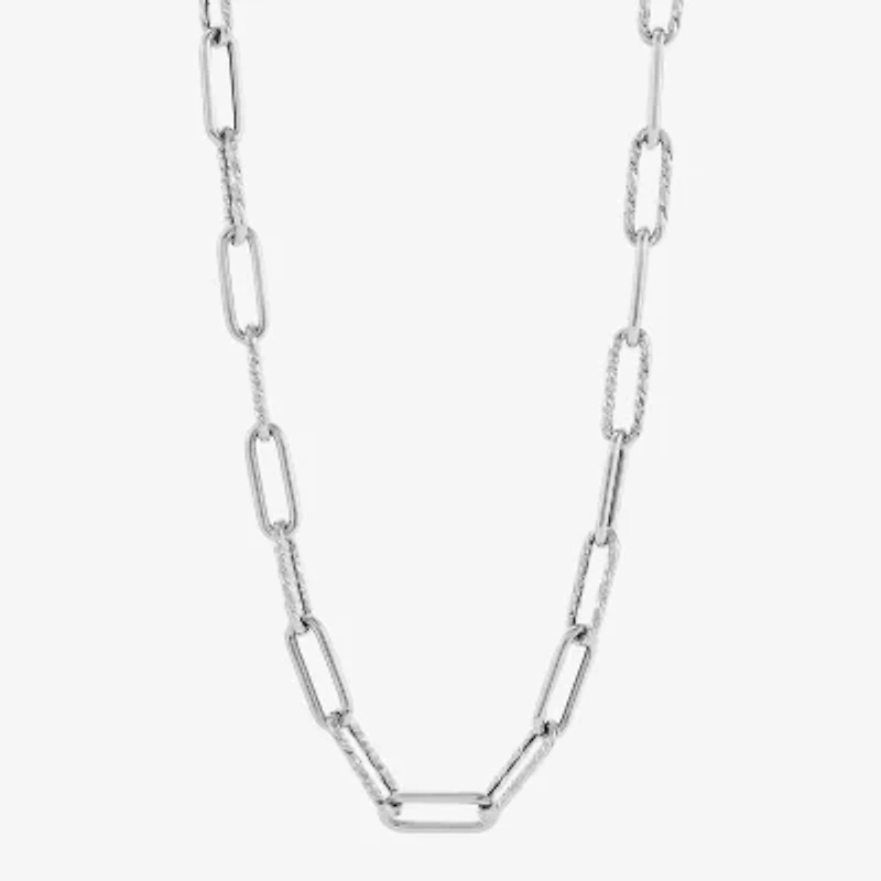Gold Addiction Womens 14K 22 Inch Link Necklace