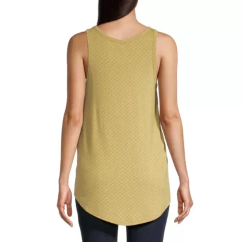 a.n.a Womens Scoop Neck Sleeveless Tank Top