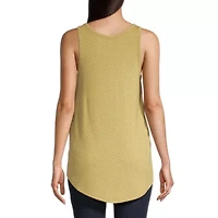 a.n.a Womens Scoop Neck Sleeveless Tank Top