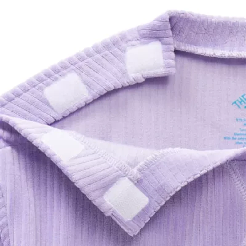 Thereabouts Little & Big Kid Girls Easy-on + Easy-off Round Neck Adaptive Long Sleeve Sweatshirt