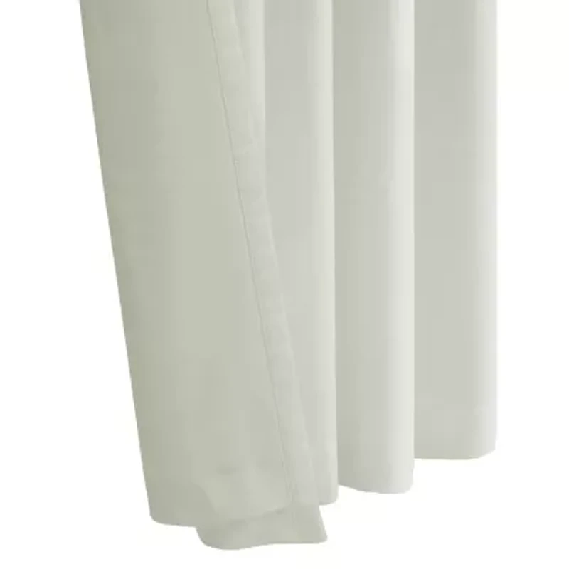 Sierra Rod Pocket Back Tab Light-Filtering Single Curtain Panel
