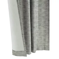 Odessa Rod Pocket Back Tab Light-Filtering Single Curtain Panel