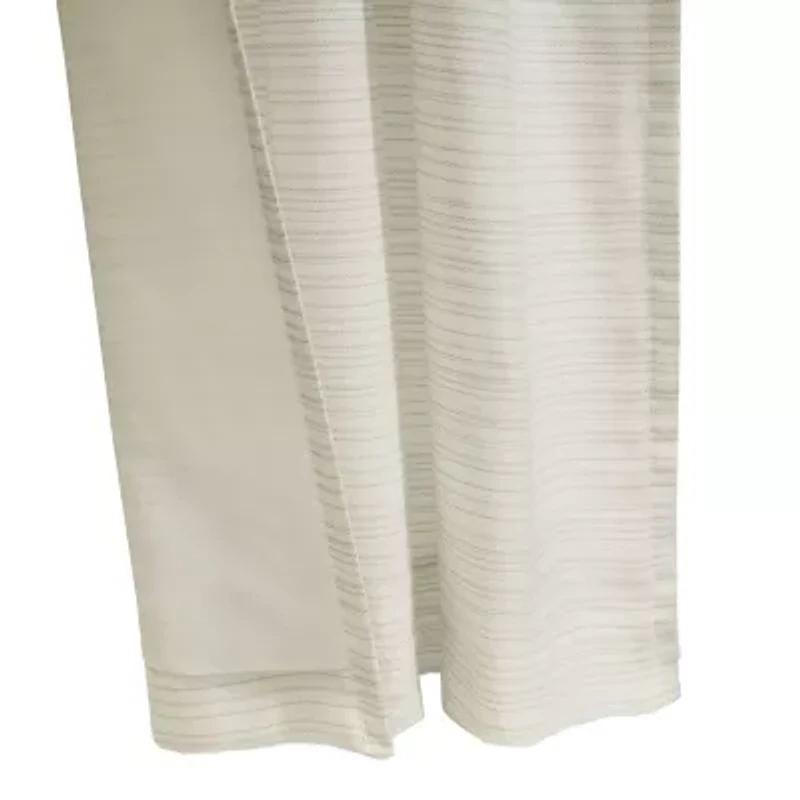 Austin Rod Pocket Back Tab Light-Filtering Single Curtain Panel