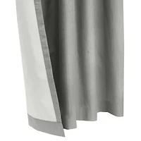 Thermaplus Brooklyn Rod Pocket Back Tab Energy Saving 100% Blackout Single Curtain Panel