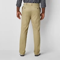 St. John's Bay Universal Easy Care Extender Mens Big and Tall Classic Fit Pleated Pant