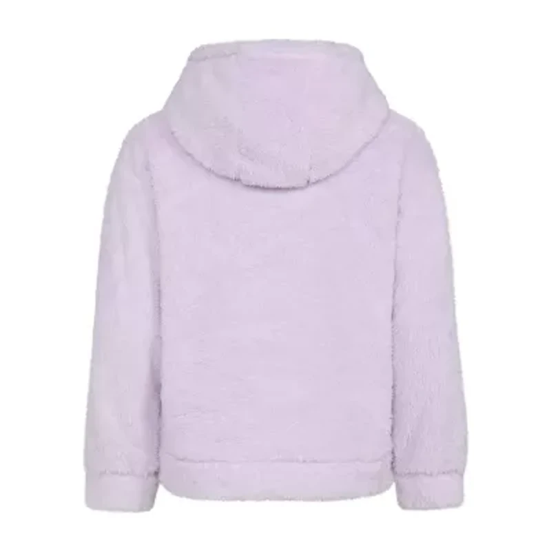 adidas Big Kid Girls Long Sleeve Embroidered Active Hoodie