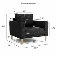 Megan Upholstered Armchair