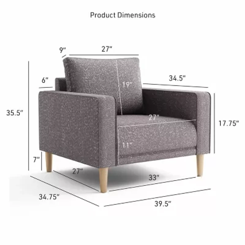 Megan Upholstered Armchair
