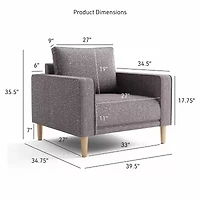 Megan Upholstered Armchair