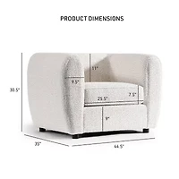 Katie Upholstered Barrel Chair