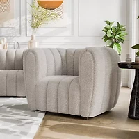 Laura Upholstered Barrel Chair