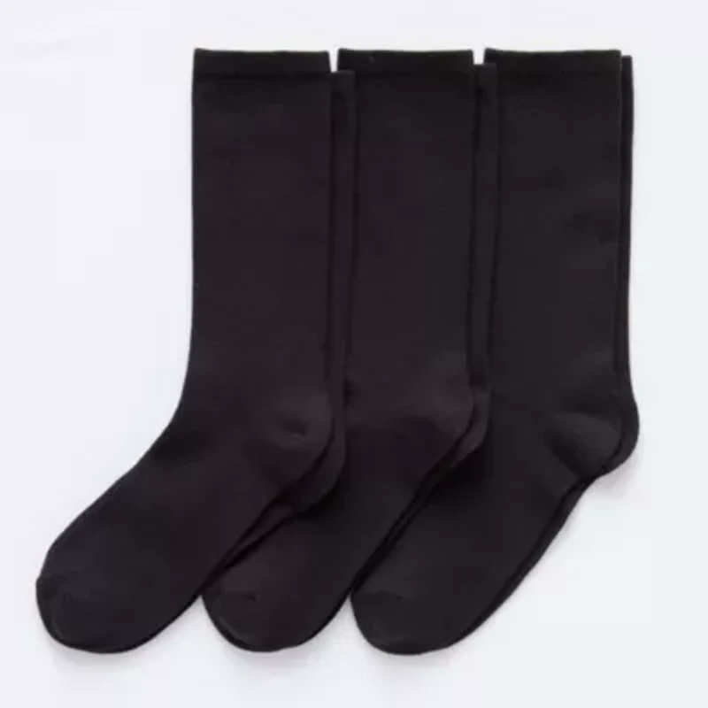 Mixit Everyday Essential Womens 3 Pair Crew Socks
