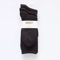 Mixit Everyday Essential Womens 3 Pair Crew Socks