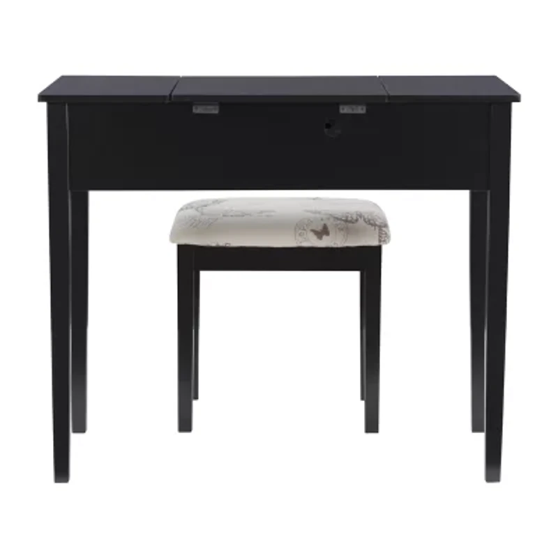 Ada Butterfly 2-pc. Vanity & Stool Set