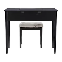 Ada Butterfly 2-pc. Vanity & Stool Set