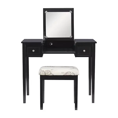 Ada Butterfly 2-pc. Vanity & Stool Set