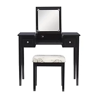 Ada Butterfly 2-pc. Vanity & Stool Set