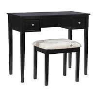 Ada Butterfly 2-pc. Vanity & Stool Set