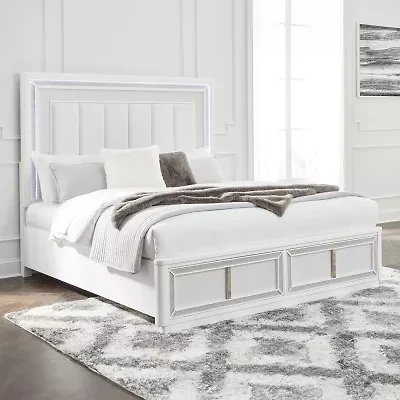 Signature Design by Ashley Chalanna California King Upholstered Bed with Storage