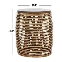 Maui Wipeable Surface End Table