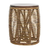 Maui Wipeable Surface End Table