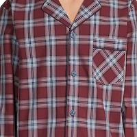 Stafford Modal Mens Long Sleeve 2-pc. Pajama Sets