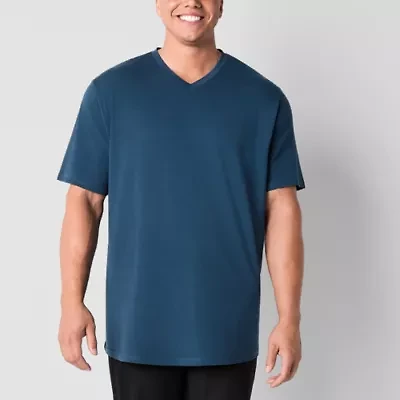 Stylus Mens V Neck Short Sleeve Big and Tall T-Shirt