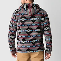 Victory 1/4 Zip Mens Fleece Hooded Lightweight Jacket